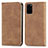 Funda de Cuero Cartera con Soporte Carcasa S04D para Samsung Galaxy S20 Plus 5G