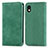 Funda de Cuero Cartera con Soporte Carcasa S04D para Sony Xperia Ace III SO-53C