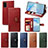 Funda de Cuero Cartera con Soporte Carcasa S05D para Samsung Galaxy S20 Plus