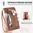 Funda de Cuero Cartera con Soporte Carcasa S06D para Huawei Honor X7