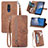 Funda de Cuero Cartera con Soporte Carcasa S06D para Nokia C3