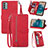 Funda de Cuero Cartera con Soporte Carcasa S06D para Nokia G22