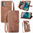 Funda de Cuero Cartera con Soporte Carcasa S06D para Nokia G22