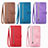 Funda de Cuero Cartera con Soporte Carcasa S06D para Samsung Galaxy F42 5G