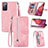 Funda de Cuero Cartera con Soporte Carcasa S06D para Samsung Galaxy S20 FE (2022) 5G