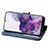 Funda de Cuero Cartera con Soporte Carcasa S06D para Samsung Galaxy S20 Plus 5G