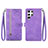 Funda de Cuero Cartera con Soporte Carcasa S06D para Samsung Galaxy S23 Ultra 5G