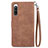 Funda de Cuero Cartera con Soporte Carcasa S06D para Sony Xperia 10 IV SO-52C