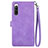 Funda de Cuero Cartera con Soporte Carcasa S06D para Sony Xperia 10 IV SO-52C