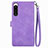 Funda de Cuero Cartera con Soporte Carcasa S06D para Sony Xperia 5 IV