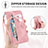 Funda de Cuero Cartera con Soporte Carcasa S07D para Huawei Honor Magic5 5G