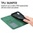 Funda de Cuero Cartera con Soporte Carcasa S07D para Samsung Galaxy S21 Plus 5G