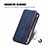 Funda de Cuero Cartera con Soporte Carcasa S09D para Huawei Honor V40 5G