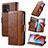 Funda de Cuero Cartera con Soporte Carcasa S10D para Motorola Moto Edge 40 Pro 5G