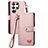 Funda de Cuero Cartera con Soporte Carcasa S15D para Samsung Galaxy S22 Ultra 5G