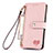 Funda de Cuero Cartera con Soporte Carcasa S16D para Samsung Galaxy S24 Ultra 5G