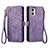 Funda de Cuero Cartera con Soporte Carcasa S17D para Motorola Moto G53j 5G