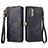 Funda de Cuero Cartera con Soporte Carcasa S17D para Nokia G400 5G