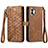 Funda de Cuero Cartera con Soporte Carcasa S17D para Nothing Phone 2