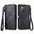 Funda de Cuero Cartera con Soporte Carcasa S17D para Samsung Galaxy A34 5G