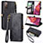 Funda de Cuero Cartera con Soporte Carcasa S17D para Samsung Galaxy S20 FE 4G