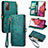 Funda de Cuero Cartera con Soporte Carcasa S17D para Samsung Galaxy S20 Lite 5G