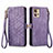 Funda de Cuero Cartera con Soporte Carcasa S18D para Motorola Moto Edge 30 Fusion 5G