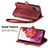 Funda de Cuero Cartera con Soporte Carcasa S18D para Samsung Galaxy S20 FE 4G