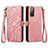 Funda de Cuero Cartera con Soporte Carcasa S18D para Samsung Galaxy S20 FE 4G