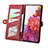 Funda de Cuero Cartera con Soporte Carcasa S18D para Samsung Galaxy S20 FE 4G