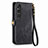 Funda de Cuero Cartera con Soporte Carcasa S18D para Sony Xperia 1 V