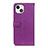 Funda de Cuero Cartera con Soporte Carcasa T01 para Apple iPhone 13