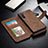 Funda de Cuero Cartera con Soporte Carcasa T01 para Samsung Galaxy Note 10