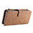 Funda de Cuero Cartera con Soporte Carcasa T01 para Samsung Galaxy Note 10