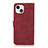 Funda de Cuero Cartera con Soporte Carcasa T02 para Apple iPhone 13