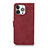 Funda de Cuero Cartera con Soporte Carcasa T02 para Apple iPhone 14 Pro