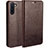 Funda de Cuero Cartera con Soporte Carcasa T02 para Samsung Galaxy Note 10