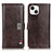 Funda de Cuero Cartera con Soporte Carcasa T03 para Apple iPhone 13