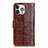 Funda de Cuero Cartera con Soporte Carcasa T04 para Apple iPhone 14 Pro Max