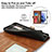 Funda de Cuero Cartera con Soporte Carcasa T04D para Samsung Galaxy S21 5G