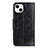 Funda de Cuero Cartera con Soporte Carcasa T05 para Apple iPhone 15