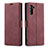 Funda de Cuero Cartera con Soporte Carcasa T05 para Samsung Galaxy Note 10