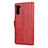 Funda de Cuero Cartera con Soporte Carcasa T08 para Samsung Galaxy Note 10