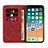 Funda de Cuero Cartera con Soporte Carcasa T09 para Apple iPhone 11