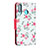 Funda de Cuero Cartera con Soporte Carcasa T10 para Huawei P30 Lite XL