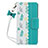 Funda de Cuero Cartera con Soporte Carcasa T10 para Samsung Galaxy Note 10