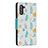 Funda de Cuero Cartera con Soporte Carcasa T10 para Samsung Galaxy Note 10