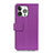 Funda de Cuero Cartera con Soporte Carcasa T14 para Apple iPhone 15 Pro Max