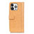 Funda de Cuero Cartera con Soporte Carcasa T18 para Apple iPhone 14 Pro Max