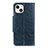 Funda de Cuero Cartera con Soporte Carcasa T21 para Apple iPhone 13